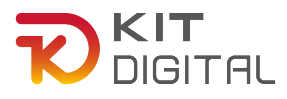 Foto de logotipos de redes, kit digital y Plan Next Generation